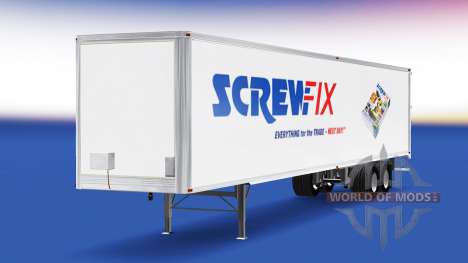 Pele Screwfix no trailer para American Truck Simulator