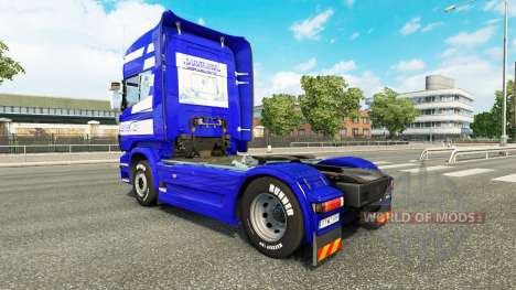 Pele T. van der Vijver no tractor Scania para Euro Truck Simulator 2