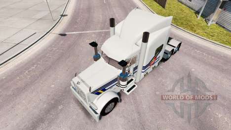 Burton Camionagem pele para o caminhão Peterbilt para American Truck Simulator