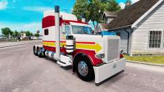 A pele do IN-N-OUT para o caminhão Peterbilt 389 para American Truck Simulator