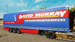 Cortina semi-reboque Krone David Murray para Euro Truck Simulator 2