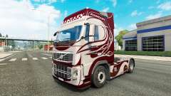 Fantasia de pele para a Volvo caminhões para Euro Truck Simulator 2