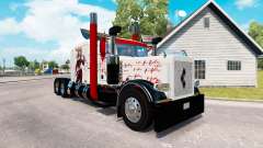 Harley Quin pele para o caminhão Peterbilt 389 para American Truck Simulator
