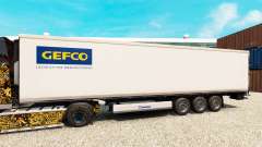 Pele Gefco para o semi-refrigerados para Euro Truck Simulator 2