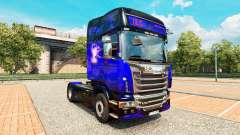 Pele a SUA Transporte Internacional em trator Scania para Euro Truck Simulator 2