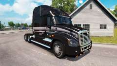 A pele de MARTA no caminhão Freightliner Cascadia para American Truck Simulator