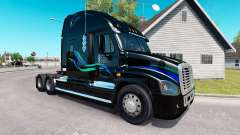 João Christner pele Freightlin caminhão Cascadia para American Truck Simulator