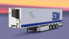 Semi-reboque frigorífico Chereau S. D. M. para Euro Truck Simulator 2