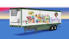Pele Sweetbay um Supermercado no trailer para American Truck Simulator