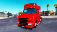 Dom Toretto pele para caminhão Scania T para American Truck Simulator
