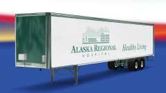 Pele Alasca Hospital Regional sobre o trailer para American Truck Simulator