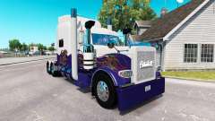 Skin para o caminhão Peterbilt 389 para American Truck Simulator