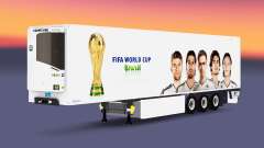 Caminhão de cargas reefer PT Copa do Mundo da FIFA para Euro Truck Simulator 2