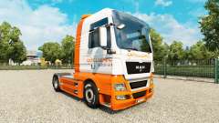 Excelência em Transportes de pele para HOMEM caminhão para Euro Truck Simulator 2