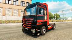 Spencer Hill pele para o caminhão Mercedes-Benz para Euro Truck Simulator 2