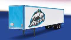 Pele Alaska Aces no trailer para American Truck Simulator