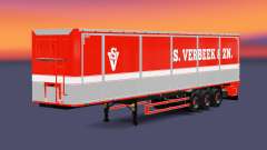 Bodex basculante semi-reboque S. Verbeek e ZN. para Euro Truck Simulator 2