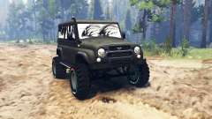 UAZ-3159 bares para Spin Tires