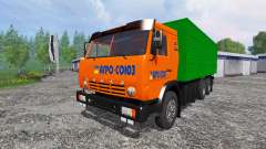 KamAZ-53212 [orange] para Farming Simulator 2015