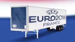 Pele Euro 2016 v2.0 na semi-reboque para American Truck Simulator