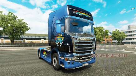 O desastre de Transporte de pele para o Scania truck para Euro Truck Simulator 2