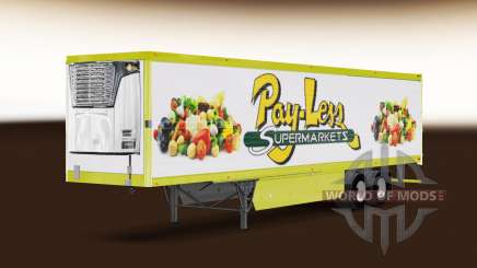 Pele Pague Menos Supermercados no trailer para American Truck Simulator