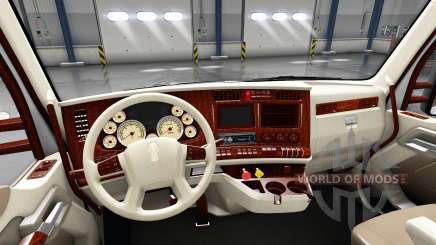 O interior é Retro Dial para Kenworth T680 para American Truck Simulator