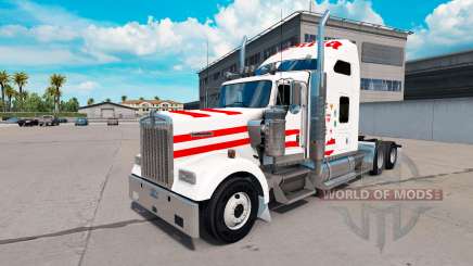 Pele Áustria, em caminhão Kenworth W900 para American Truck Simulator