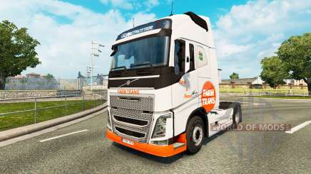 Fazenda Trans pele para a Volvo caminhões para Euro Truck Simulator 2