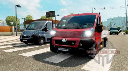 Peugeot Boxer de Recebimento para o tráfego para Euro Truck Simulator 2