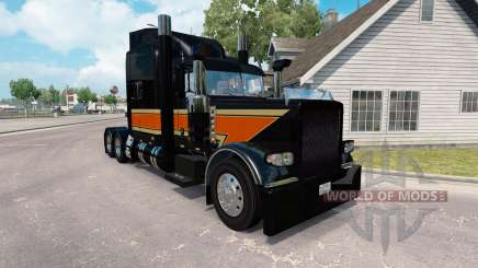 O Topo Plano de Transporte de pele para o caminhão Peterbilt 389 para American Truck Simulator