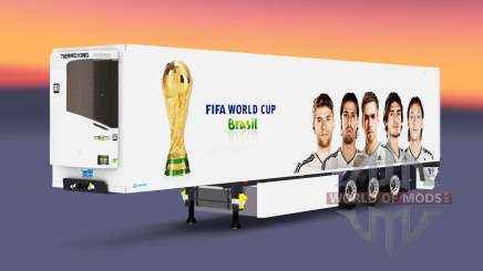 Caminhão de cargas reefer PT Copa do Mundo da FIFA para Euro Truck Simulator 2