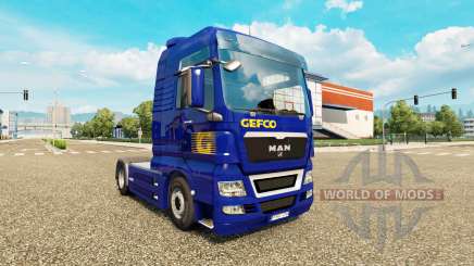 Pele Gefco para trator HOMEM para Euro Truck Simulator 2