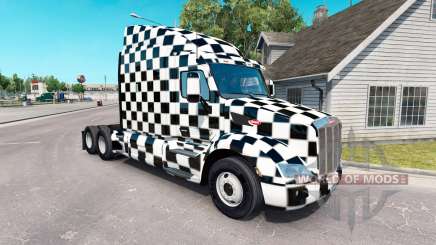 O Xadrez pele para o caminhão Peterbilt para American Truck Simulator