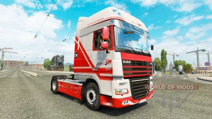 TruckSim pele para caminhões DAF para Euro Truck Simulator 2