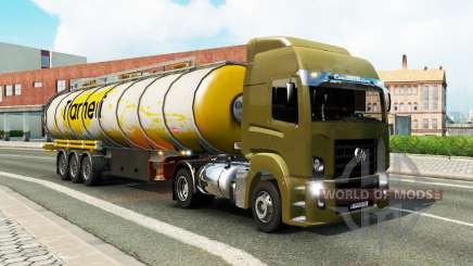 Uma coleção de caminhão de transporte de e para o tráfego de v1.3 para Euro Truck Simulator 2