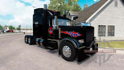 O Ceifeiro rebelde pele para o caminhão Peterbilt 389 para American Truck Simulator
