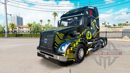 Pele Monster Energy para a Volvo caminhões VNL 670 para American Truck Simulator