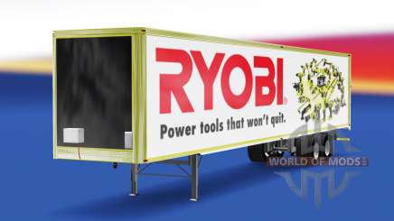 Pele Ryobi no trailer para American Truck Simulator