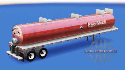 A pele da ExxonMobil no tanque para gordos para American Truck Simulator