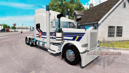 Burton Camionagem pele para o caminhão Peterbilt 389 para American Truck Simulator