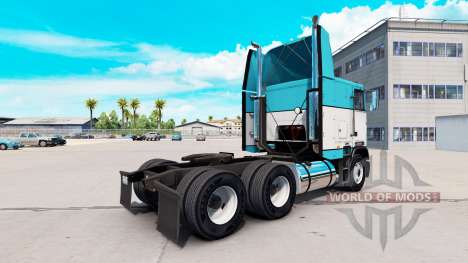 A pele de Bebê Azul caminhão Freightliner FLB para American Truck Simulator