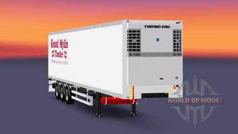 Semi-reboque-o frigorífico Knuy Mylin Narko para Euro Truck Simulator 2
