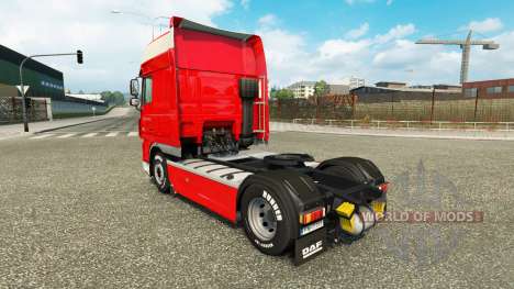 Pedro Appel pele para caminhões DAF para Euro Truck Simulator 2