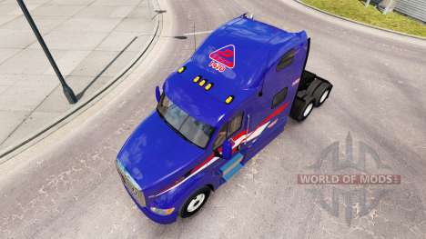 Pele B. T. Inc. o trator Peterbilt 387 para American Truck Simulator