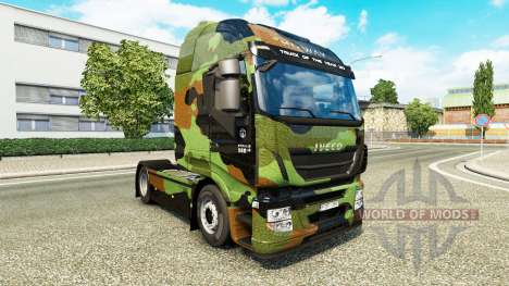 Camo pele para Iveco unidade de tracionamento para Euro Truck Simulator 2