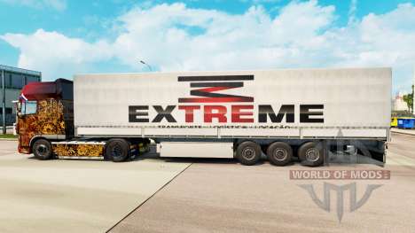 Extrema pele para reboques para Euro Truck Simulator 2