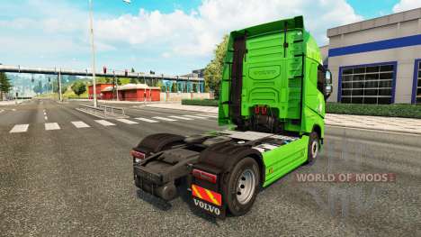 Trazer a pele para a Volvo caminhões para Euro Truck Simulator 2
