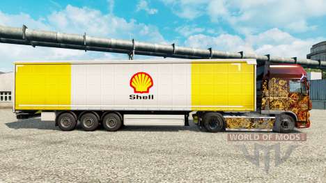 Pele Royal Dutch Shell na semi para Euro Truck Simulator 2