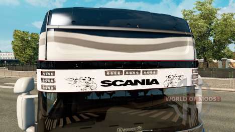 A viseira de sol do Scania v2.0 para Euro Truck Simulator 2